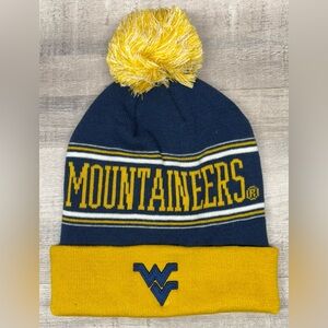 WVU Mountaineers NCAA Winter Beanie Hat NWOT West Virginia University